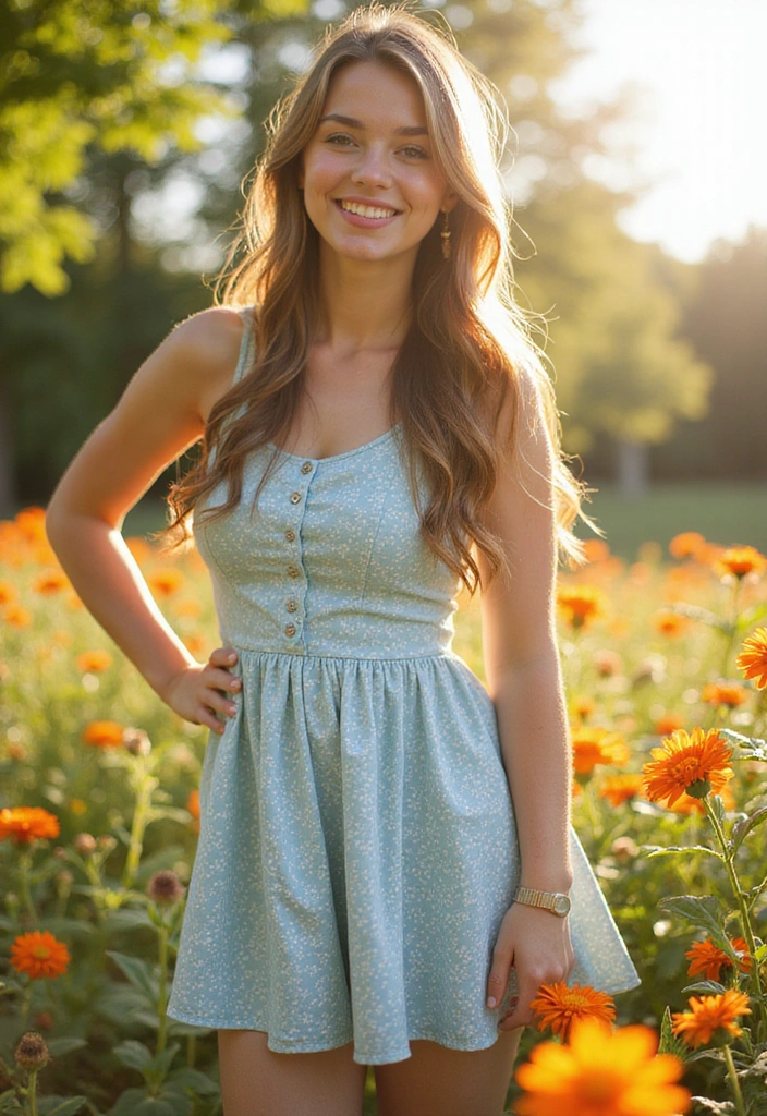 30 Trendy Casual Summer Vacation Outfits for Women That Are Perfect for Wanderlust! - 23. Flirty Skater Dress