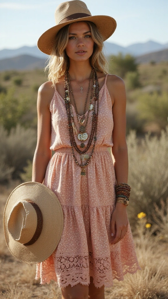 29 Classy Women Dresses That'll Make You the Center of Attention! - 9. Bohemian-Inspired Dress