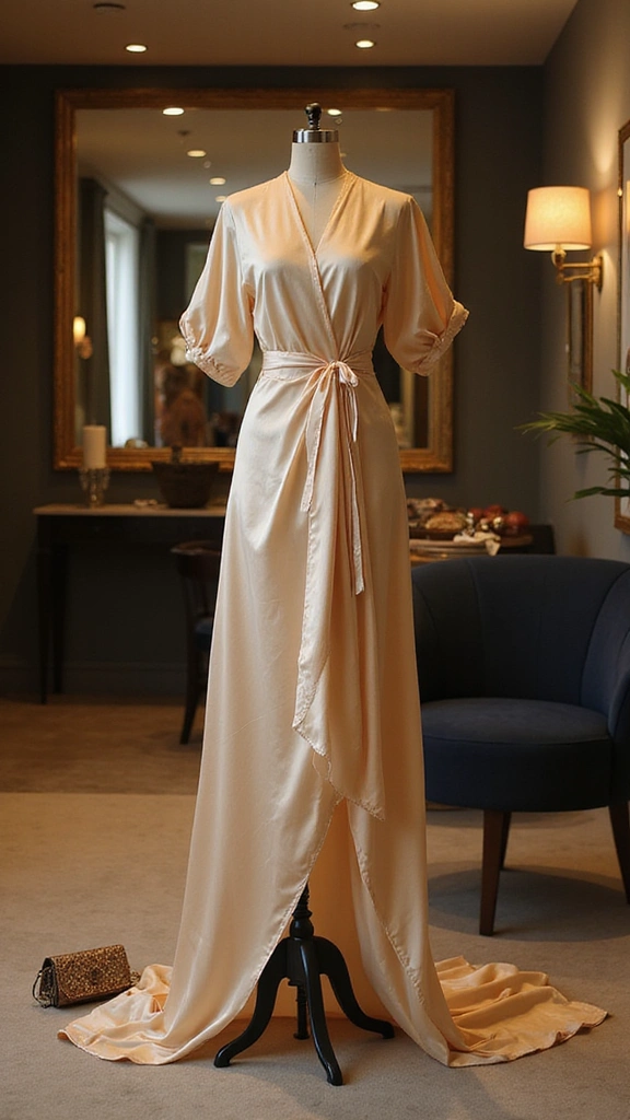 29 Classy Women Dresses That'll Make You the Center of Attention! - 29. Luxurious Silk Dress