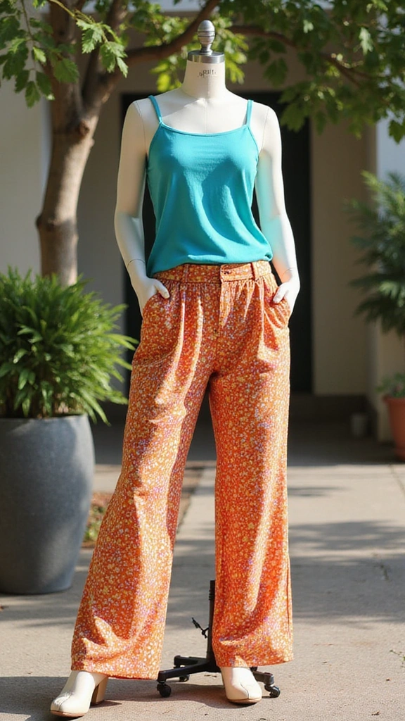 Stop Wearing Linen Pants Wrong: Essential Tips for Looking Chic Every Time - 3. Play with Patterns