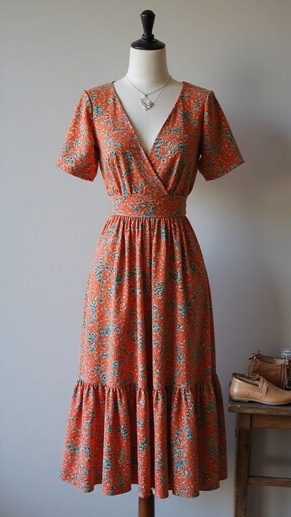 29 Classy Women Dresses That'll Make You the Center of Attention! - 10. Bold Print Dress