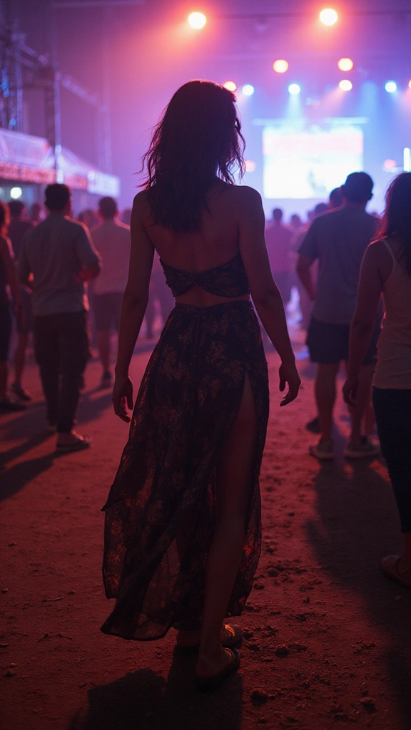 30 Bohemian Long Dresses You'll Want to Wear to Every Festival (Don't Miss #15!) - 14. Maxi Dress with Slits