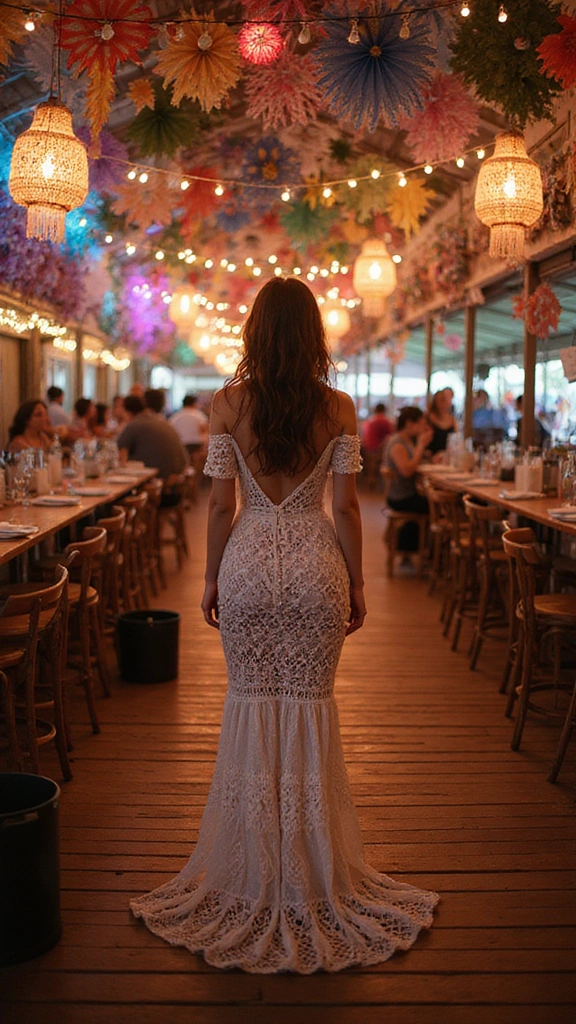 30 Bohemian Long Dresses You'll Want to Wear to Every Festival (Don't Miss #15!) - 7. Crochet Dream