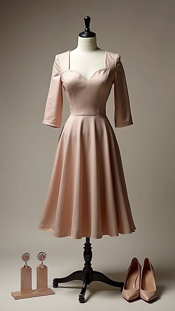29 Classy Women Dresses That'll Make You the Center of Attention! - 4. Chic Midi Dress