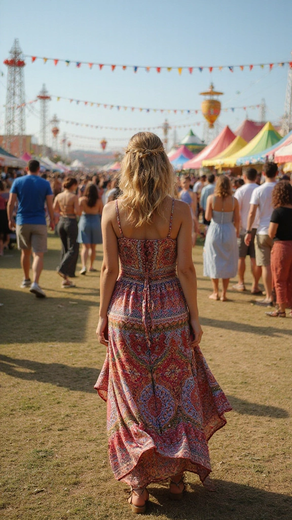 30 Bohemian Long Dresses You'll Want to Wear to Every Festival (Don't Miss #15!) - 11. Gypsy-Style Maxi