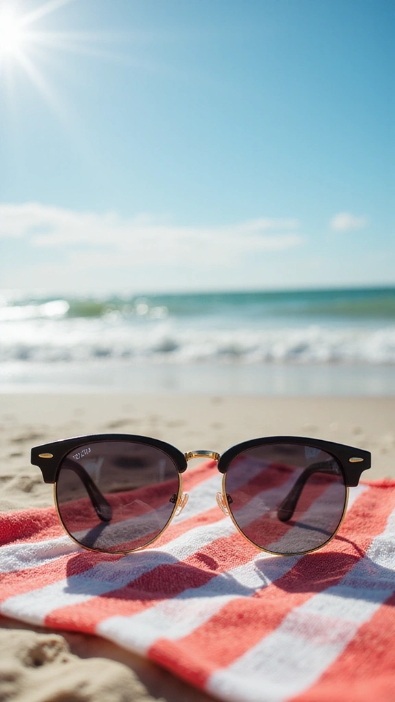 30 Relaxing Beach Outfits for Women That Are Perfect for Lounging in the Sun! - 17. Stylish Sunglasses