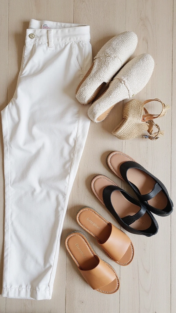 Stop Wearing Linen Pants Wrong: Essential Tips for Looking Chic Every Time - 5. Choose the Right Footwear