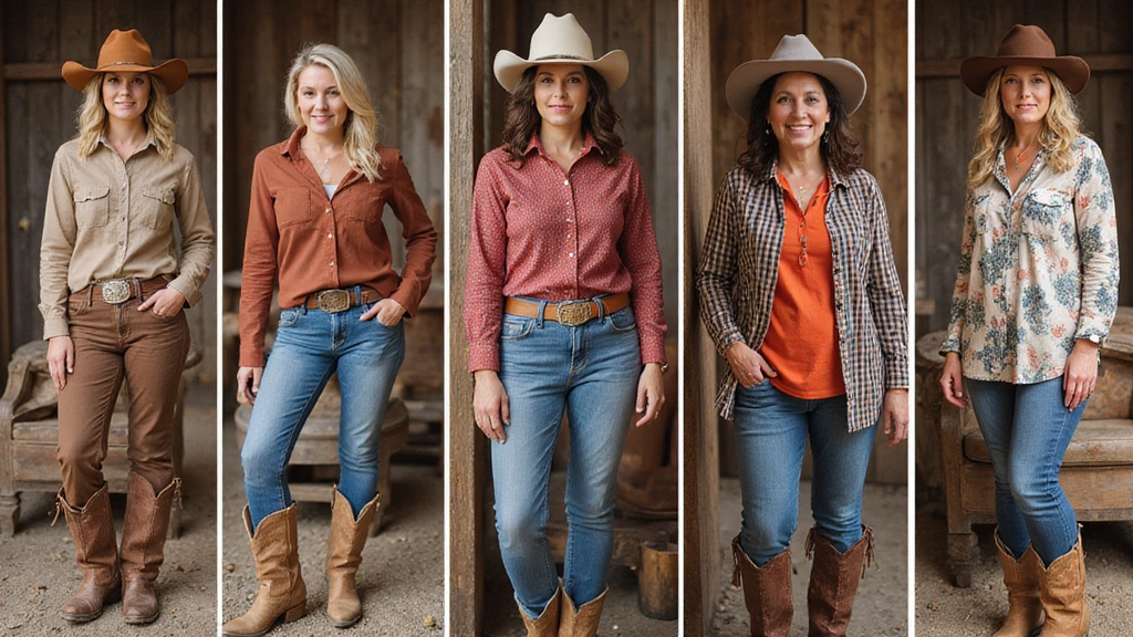 30 Stunning Cowboy Outfits for Women 40+ That Will Turn Heads!