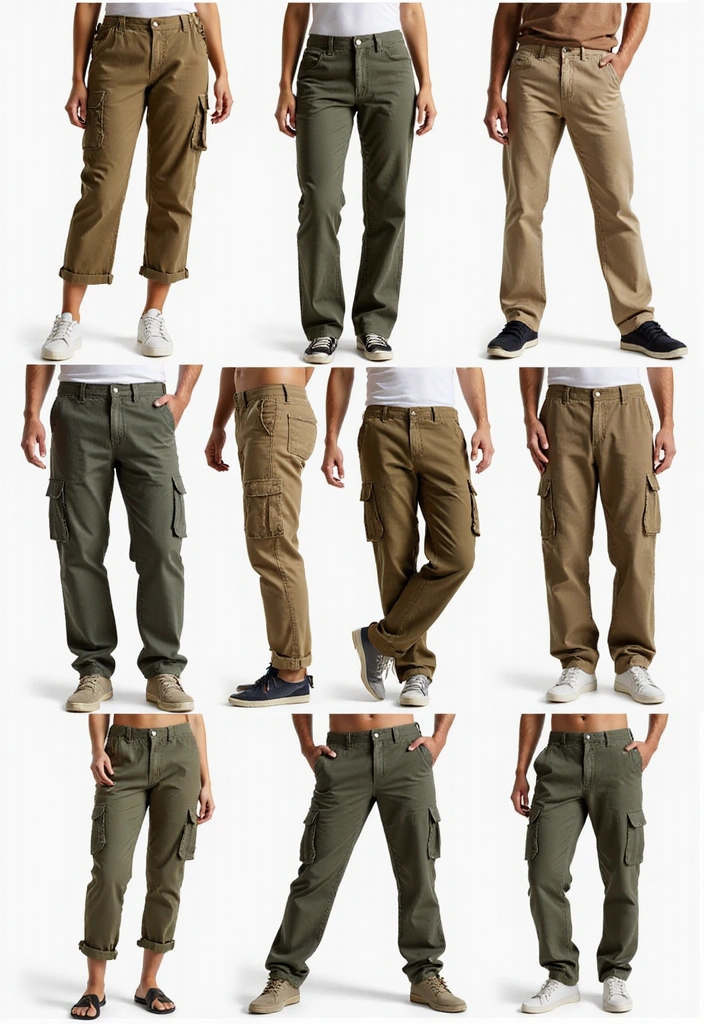 22 Sporty Cargo Pants That Combine Comfort and Style Perfectly! - 22. Cargo Pants for Every Body Type