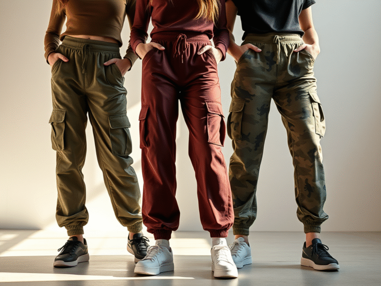 22 Sporty Cargo Pants That Combine Comfort and Style Perfectly!