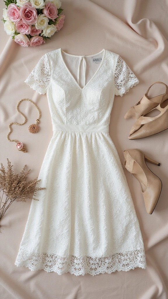 29 Classy Women Dresses That'll Make You the Center of Attention! - 12. Romantic Lace Dress