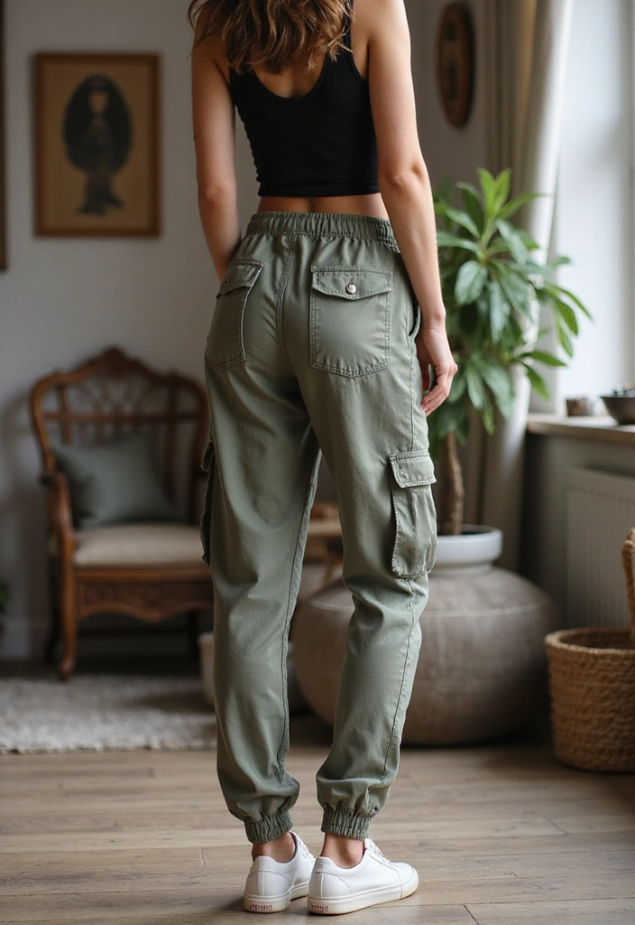 22 Sporty Cargo Pants That Combine Comfort and Style Perfectly! - 2. Cargo Joggers