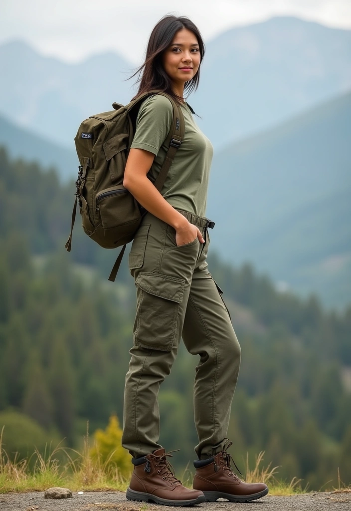 22 Sporty Cargo Pants That Combine Comfort and Style Perfectly! - 3. Utility Cargo Pants