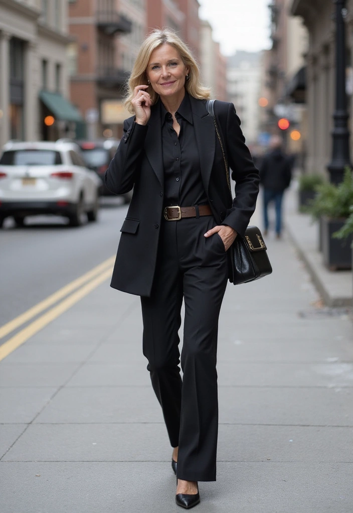 30 Stunning Cowboy Outfits for Women 40+ That Will Turn Heads! - 5. Tailored Western Blazer