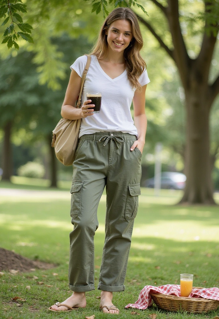 22 Sporty Cargo Pants That Combine Comfort and Style Perfectly! - 9. Lightweight Cargo Pants