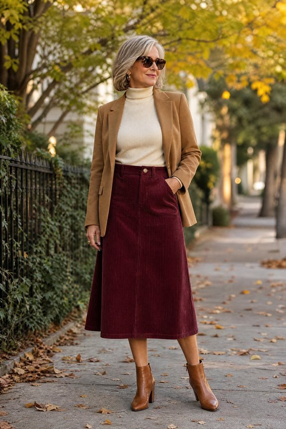 90s inspired fall outfits for women over 50