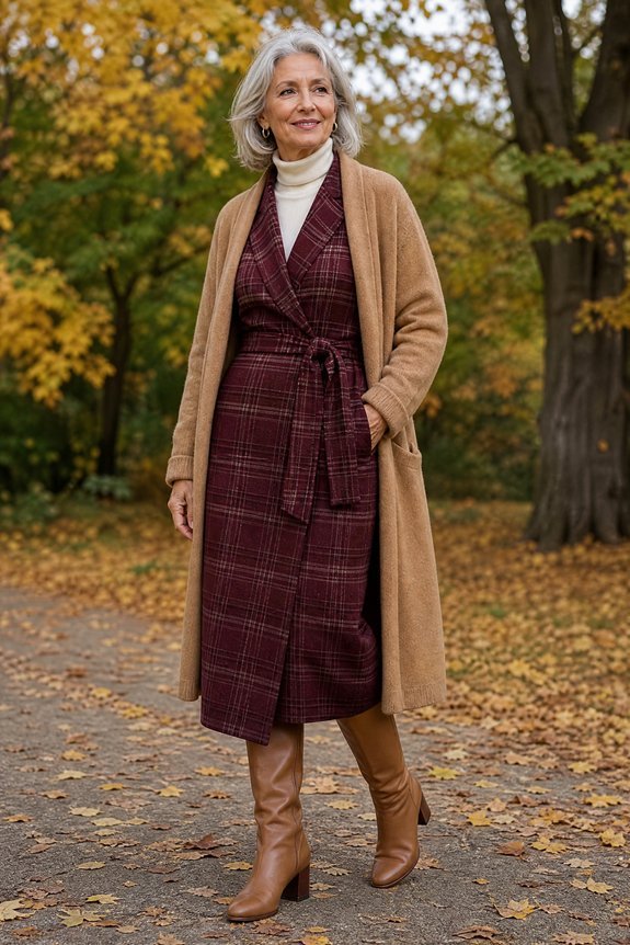 boots layers fall dresses