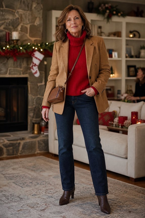 casual christmas outfits for women over 50