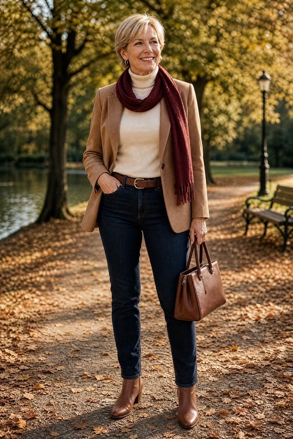 chic fall outfits over50
