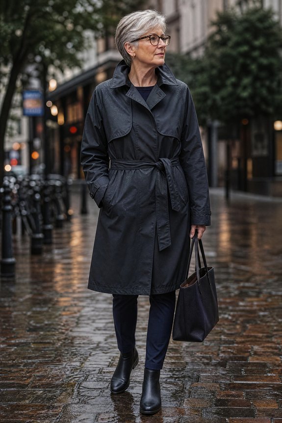 chic practical rain ready outfits