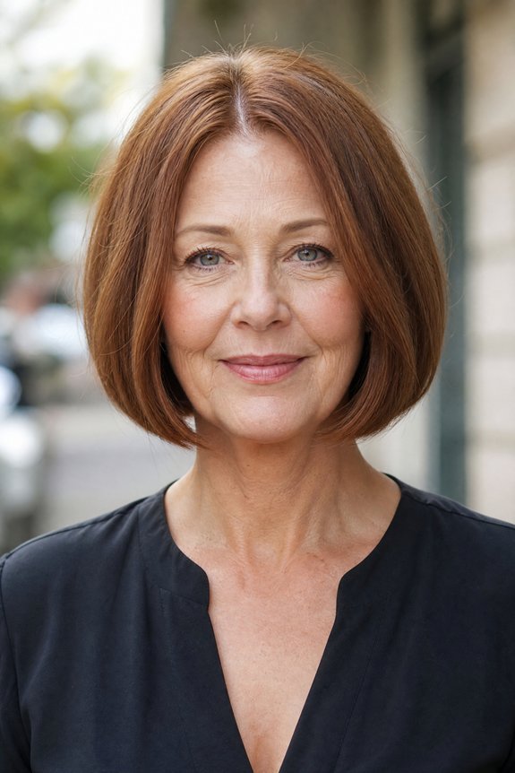 chin length bob for finehair