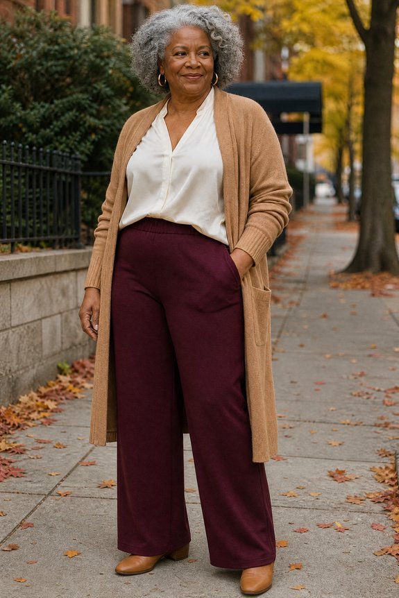 comfortable mid rise elastic waist