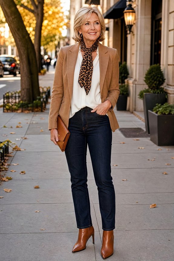 cuffed dark denim elevated
