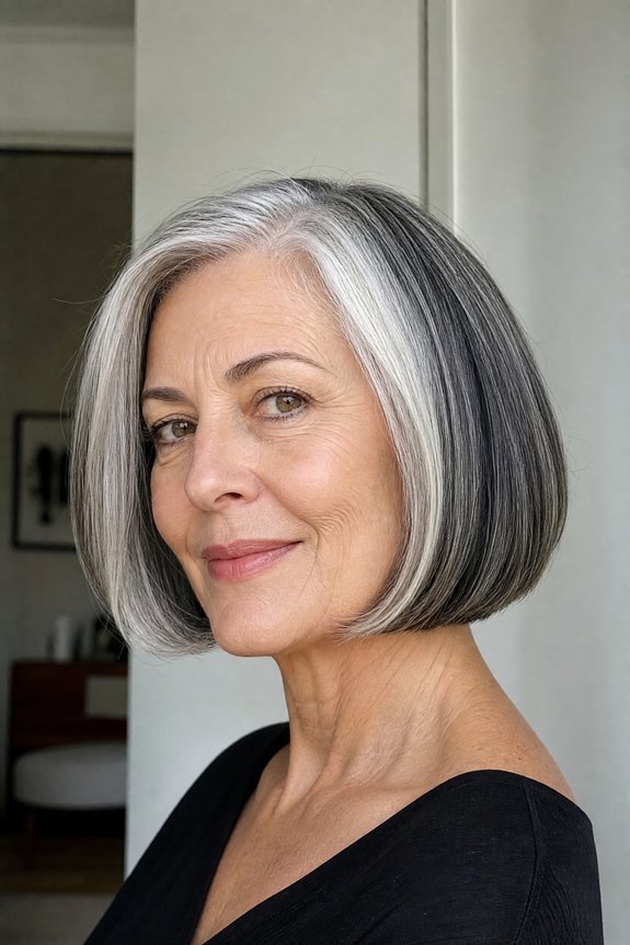 effortless low maintenance sleek bob