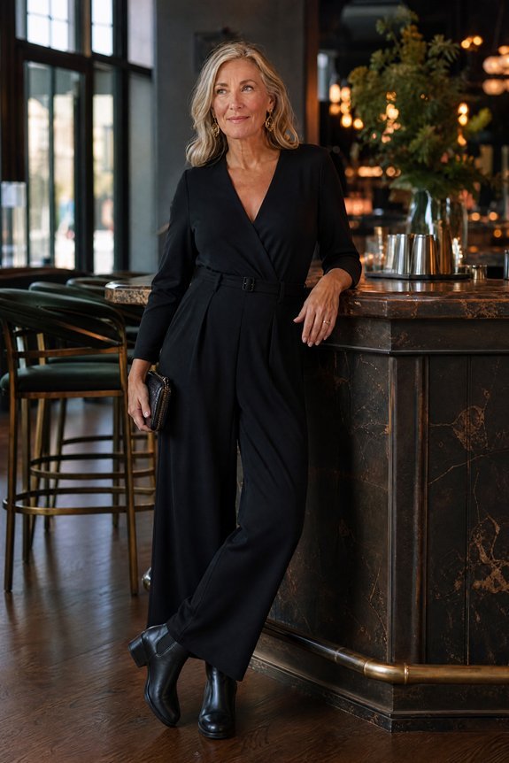 effortless polished one piece outfit