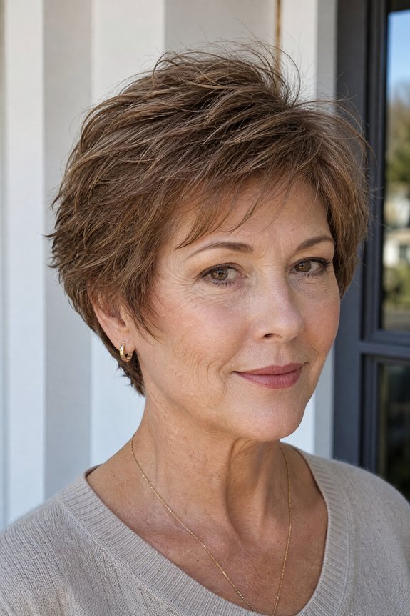 face framing feathered wispy fringe