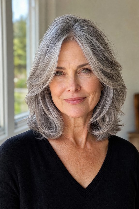 face framing layers lift brightness