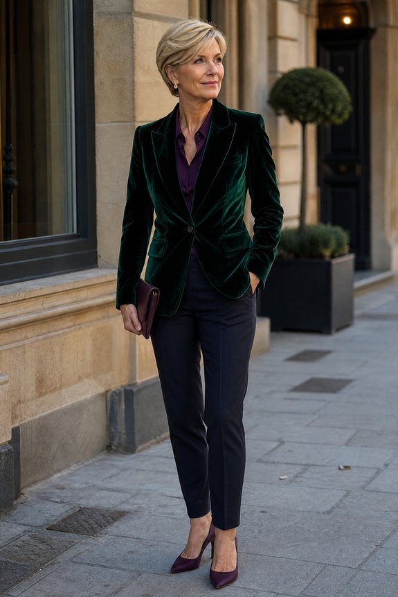 flattering modern velvet styling choices