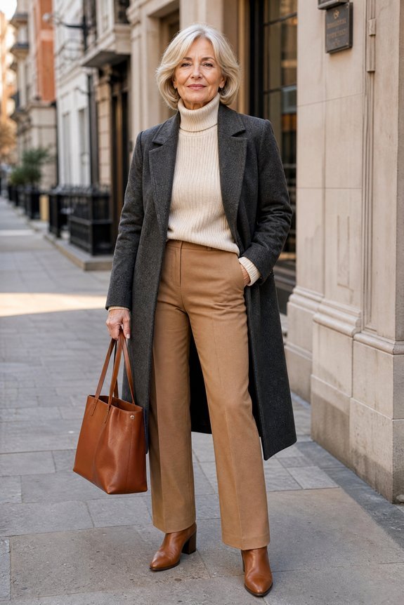 layered neutral wardrobe essentials