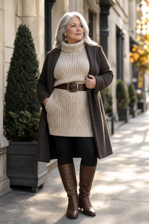 layered proportions textured contrast