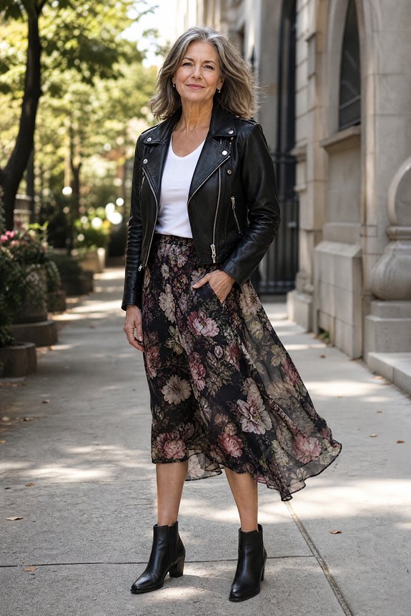 leather jacket dresses chic structure