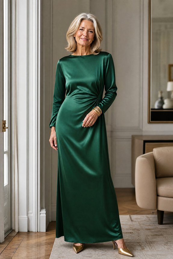 matte silk and velvet elegance