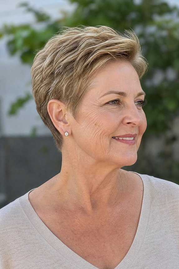 short pixie adds density