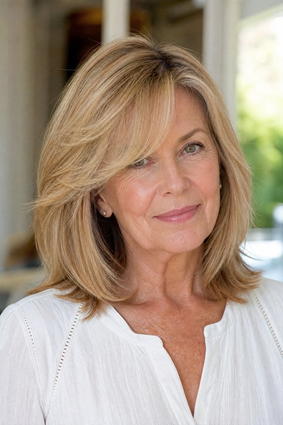 shoulder length styles for mature hair