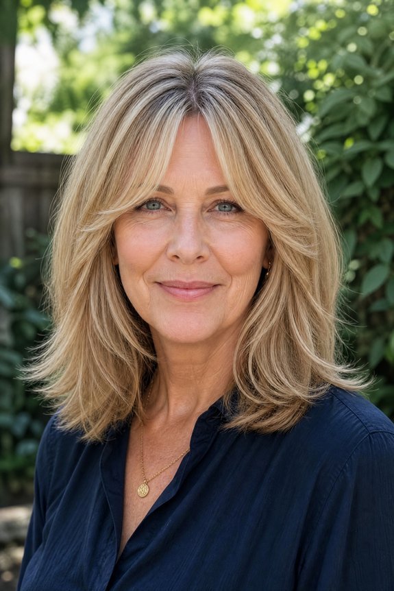 soft curtain bangs for fine hair