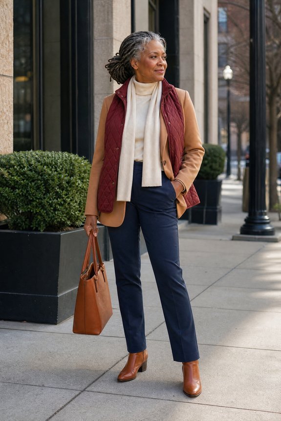 streamlined sophisticated layering for 50