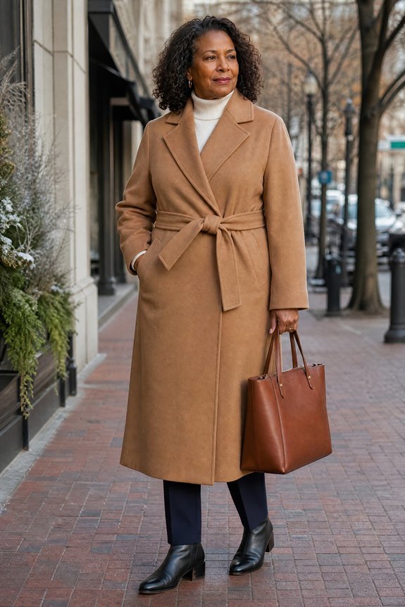 structured coat with ease