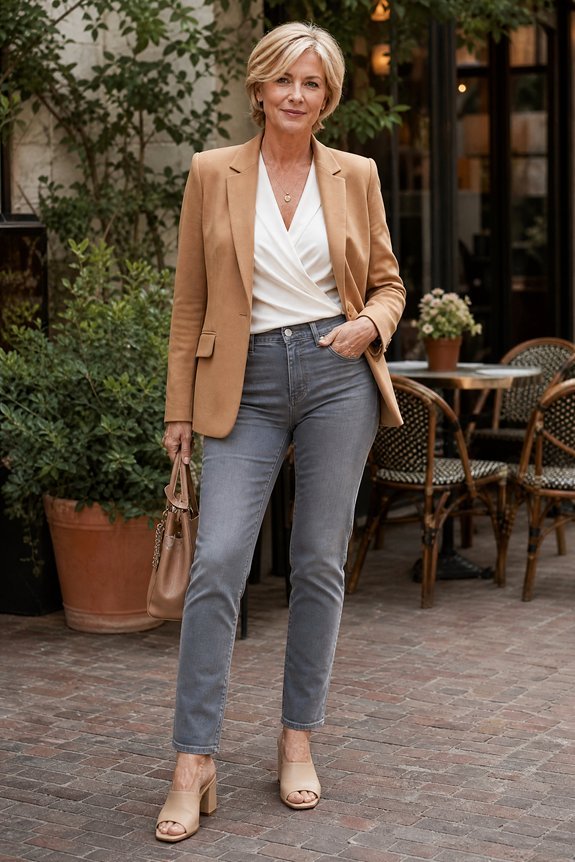tailored comfortable streamlined denim fit