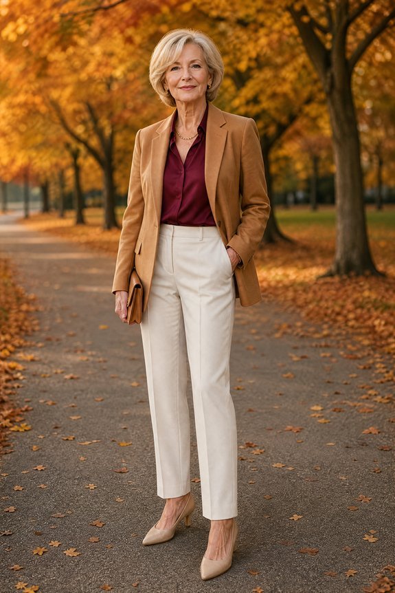 tailored neutrals timeless polished silhouette