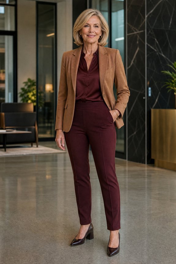 tailored ponte pants styling