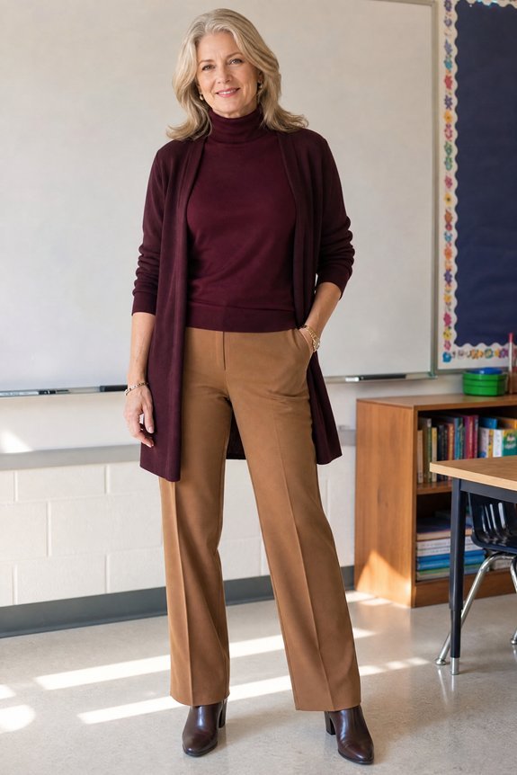 thermoregulating layered teacher outfits