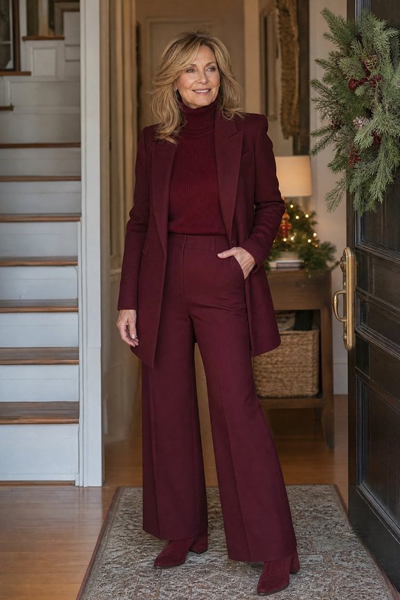 tone on tone holiday dressing