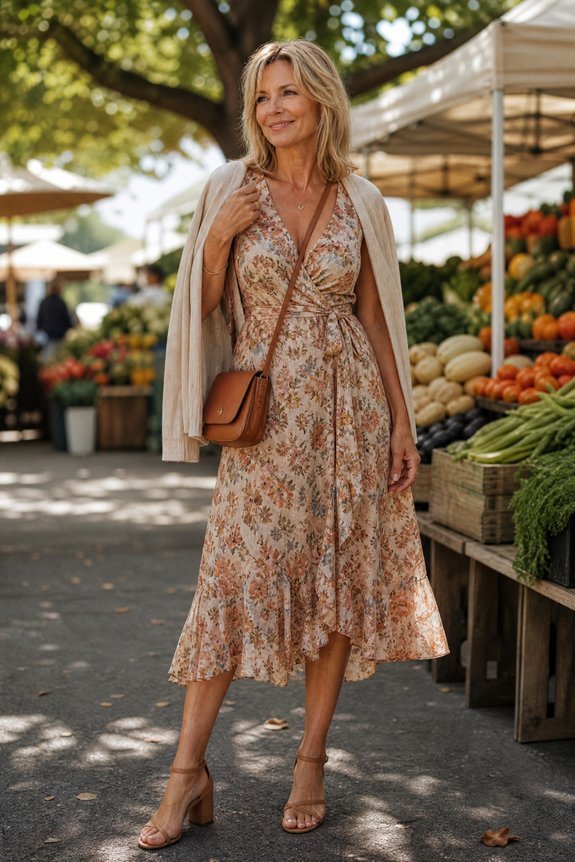 transition your wrap dress