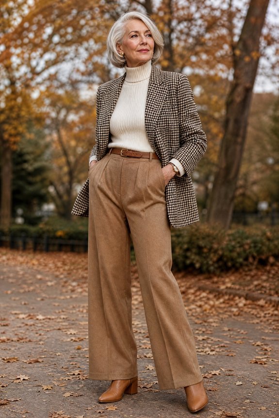 turtleneck layered under everything