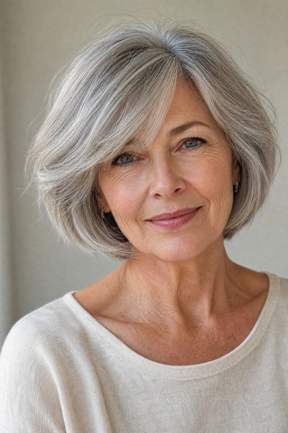 volumizing hairstyles for mature women