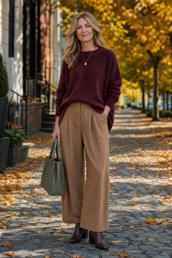 warm neutrals and jeweltones